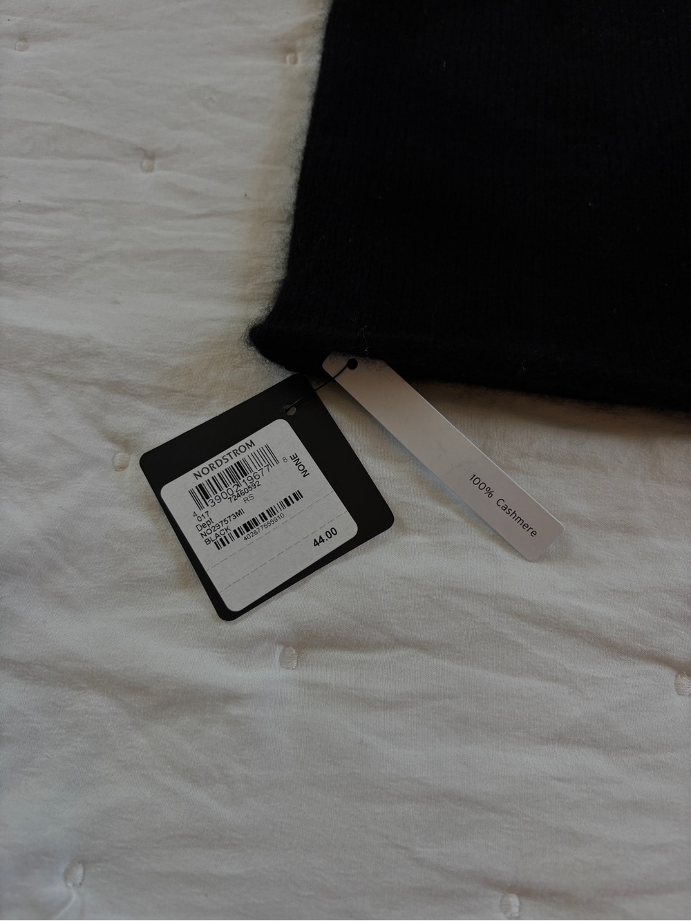 Nordstrom 100% cashmere nwt Beanie - Picture 2 of 5